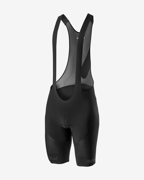 Castelli Superleggera Rosso Corsa Bib Shorts Black