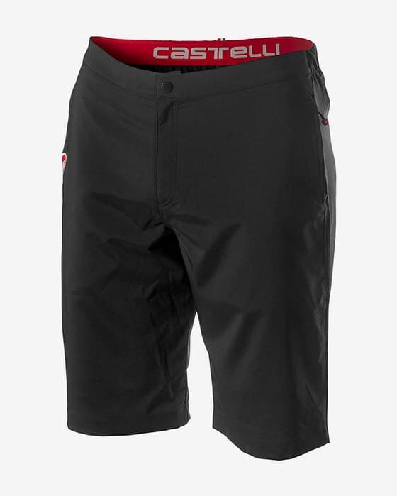 Pantalón corto Castelli Milano negro