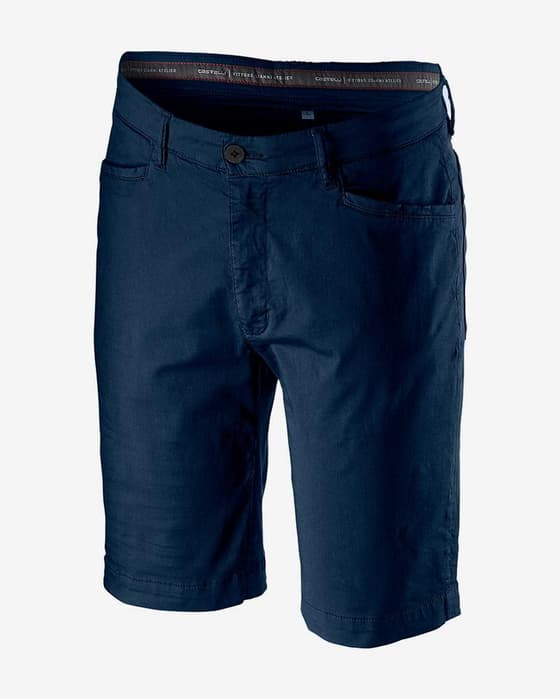 Pantalón corto Castelli Vittore Gianni Atelier 5 Pocket azul oscuro