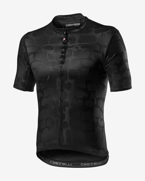 Maillot Castelli Pavé manga corta negro
