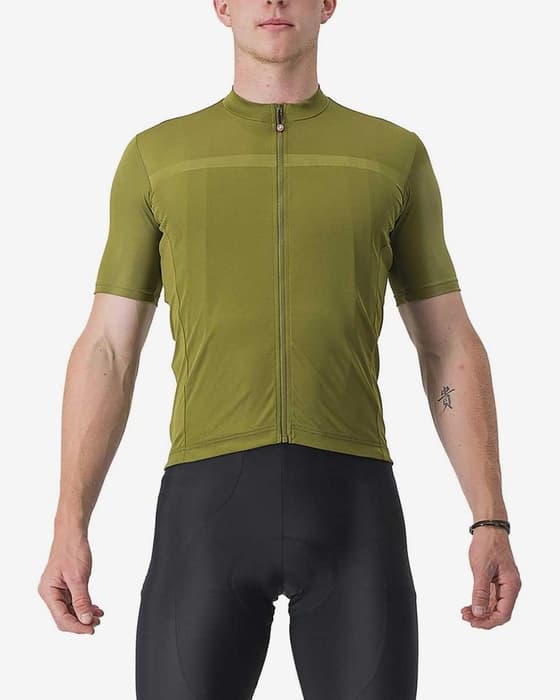 Maillot Castelli Classifica manche courte vert avocat