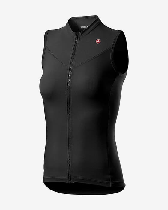 Maillot Castelli Solaris sans manches noir femme