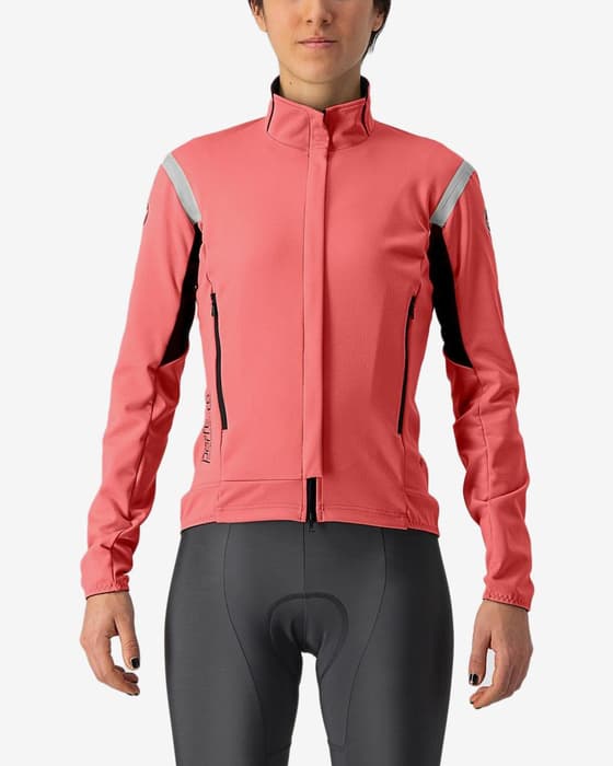 Chaqueta Castelli Perfetto RoS 2 Rosso Corsa GORE-TEX INFINIUM™ rojo viejo negro mujer