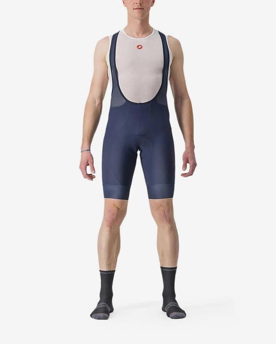 Castelli Entrata 2 Bib Shorts Navy Blue