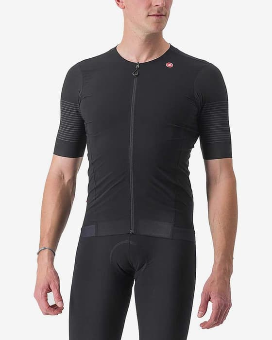 Maillot Castelli Premio manga corta negro claro