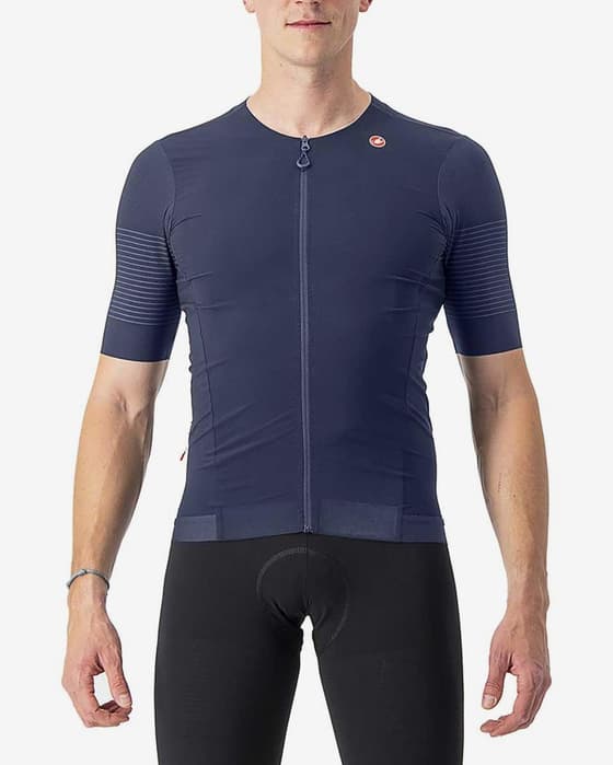 Maillot Castelli Premio manga corta azul marino