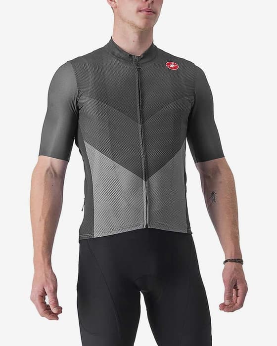 Maillot Castelli Endurance Pro 2 manche courte gris foncé