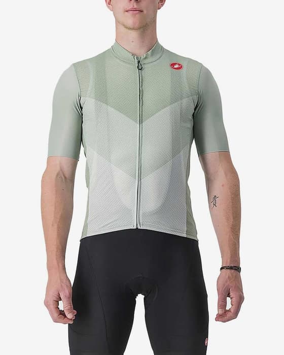 Maillot Castelli Endurance Pro 2 manche courte vert pâle