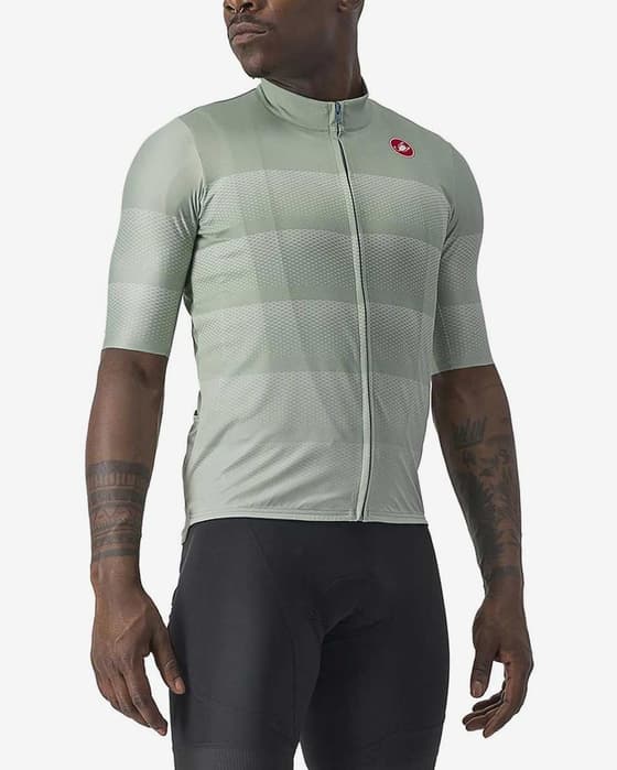 Maillot Castelli Livelli manche courte vert pâle