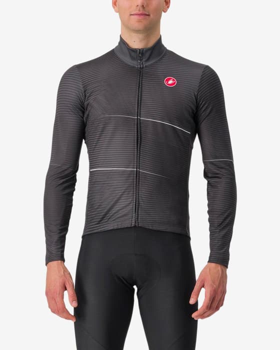 Maillot Castelli Raffica manga larga negro intenso