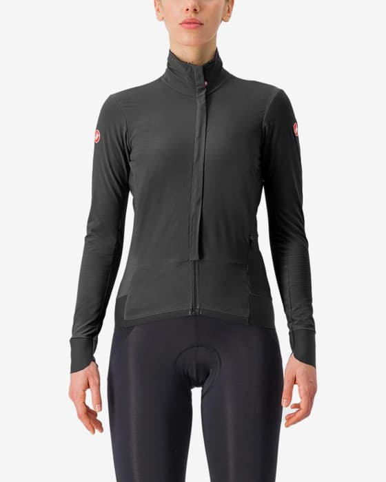 Chaqueta Castelli Alpha Flight RoS Rosso Corsa negro claro mujer