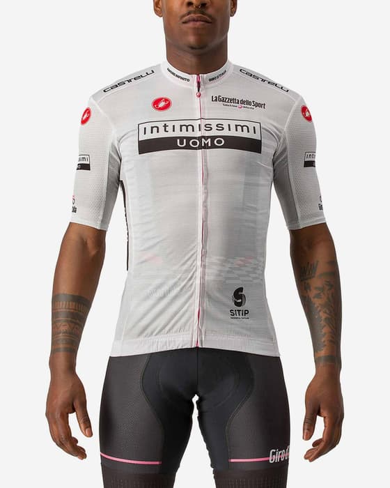 Maillot blanco Giro d'Italia 2023 Competizione manga corta
