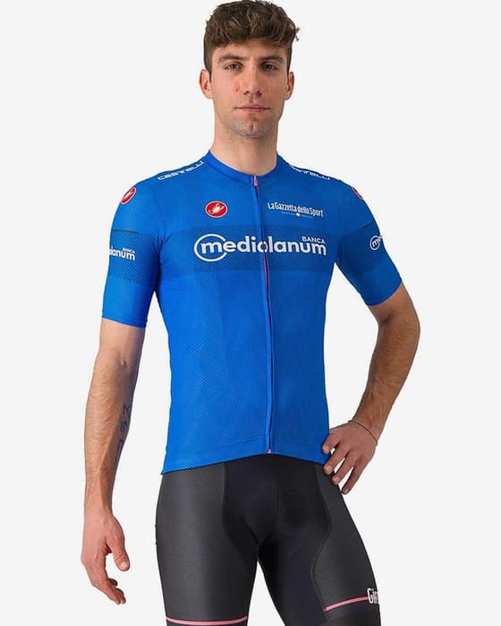 Maillot azul Giro d'Italia 2024 Classification manga corta