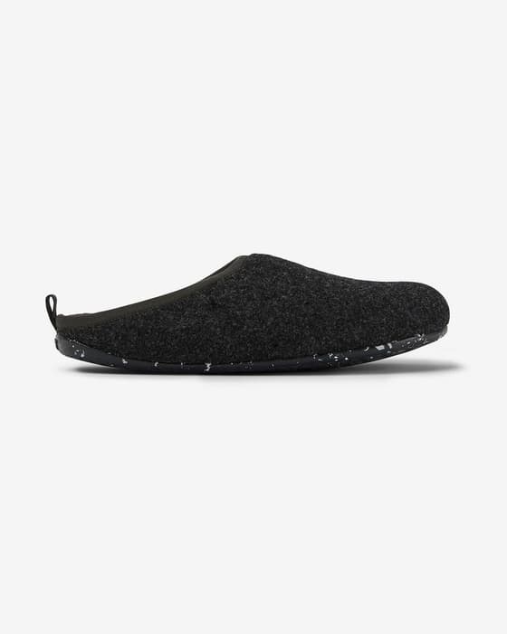 Pantuflas Camper Wabi gris oscuro