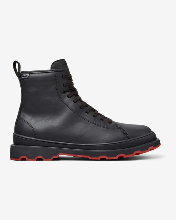 Botas Camper Brutus+ negro intenso rojo
