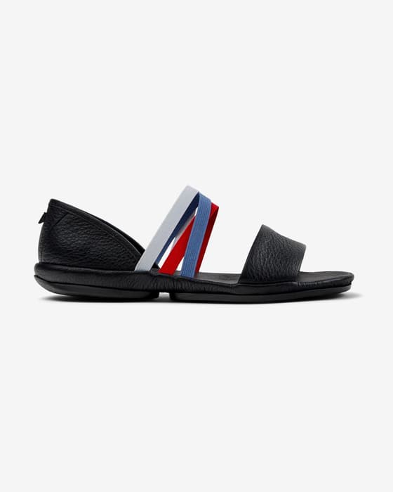 Sandalias Camper Right Nina Twins negro mujer