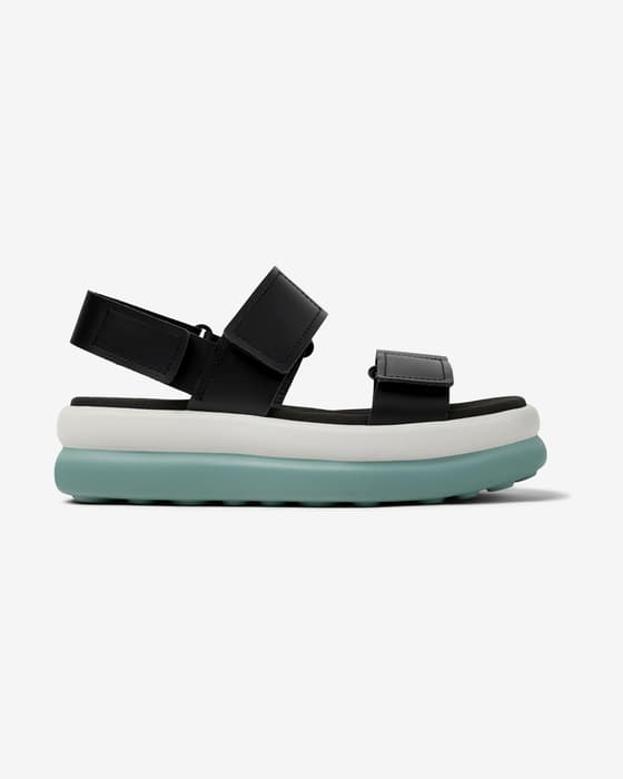 Sandalias Camper Pelotas Flota Up negro azul mujer