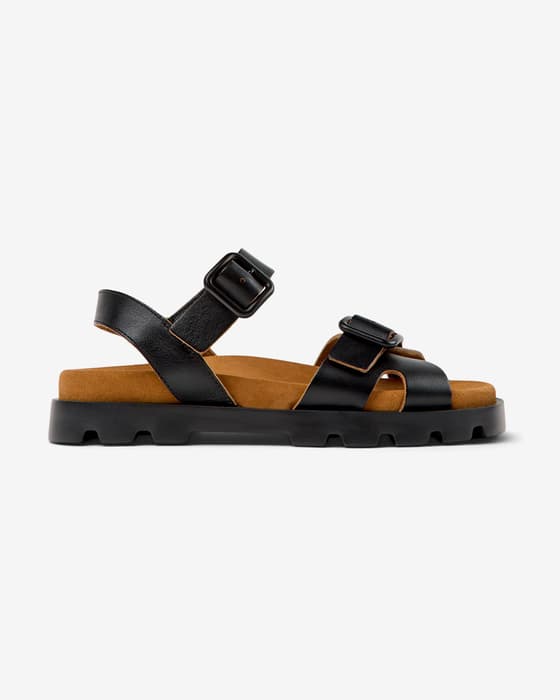 Camper Brutus Sandals Black Women