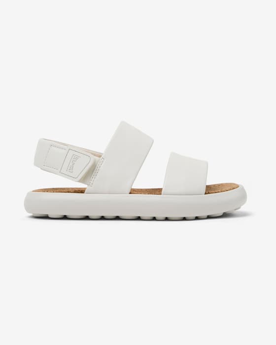 Sandalias Camper Pelotas Flota blanco mujer