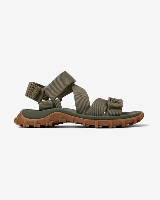 Sandalias Camper Drift Trail verde oliva mujer