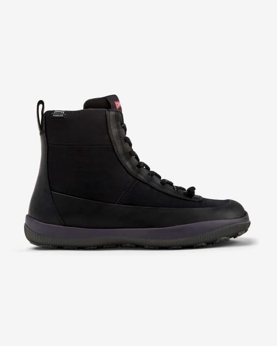 Botas Camper Peu Pista Medium negro violeta mujer