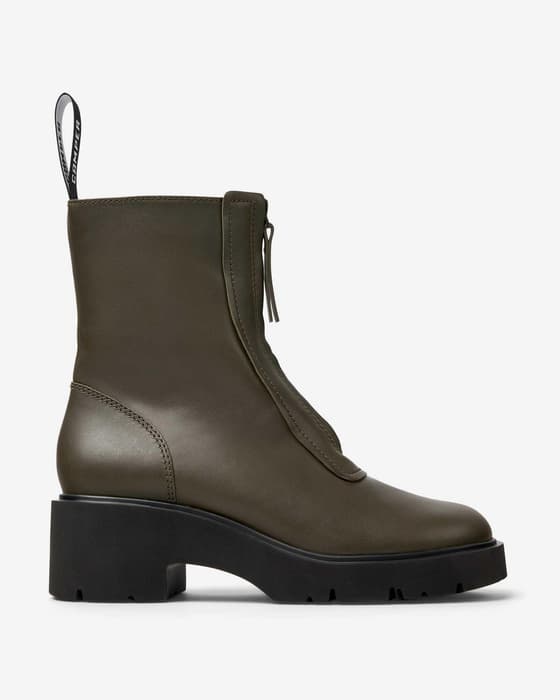Botas Camper Milah Zip verde oliva mujer