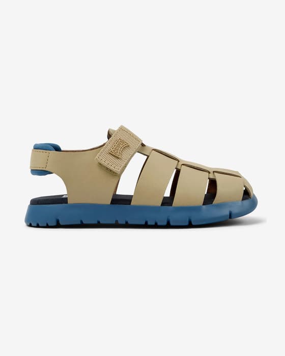 Sandali Camper Oruga beige blu per bambini