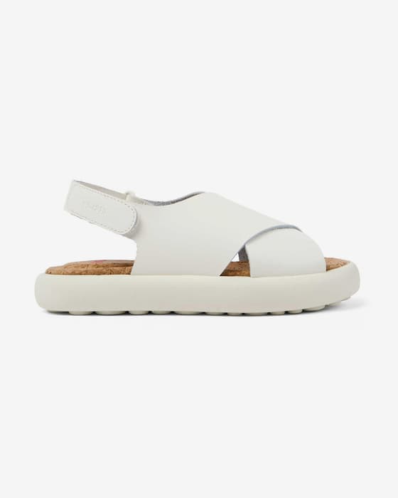 Sandali Camper Oruga bianco puro bambini