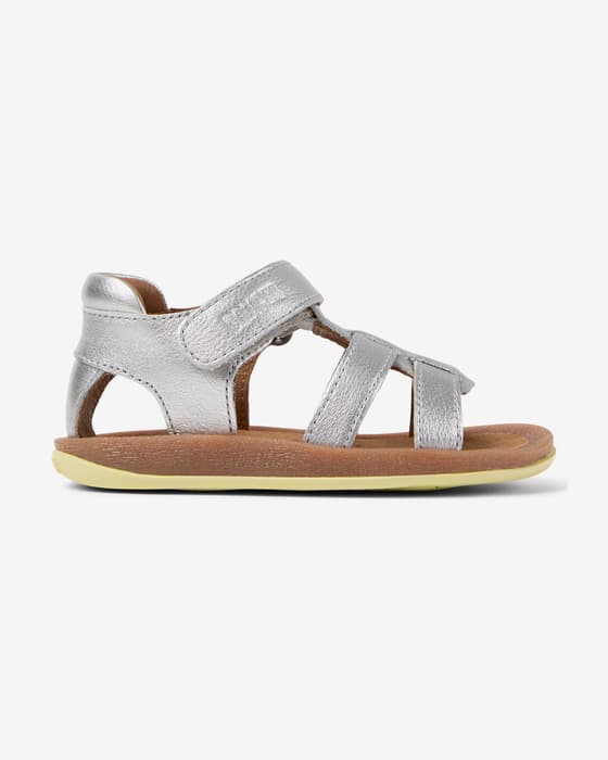 Sandalias Camper Bicho plateado bebé