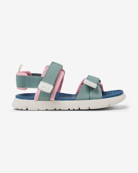 Sandali Camper Oruga blu rosa per bambini