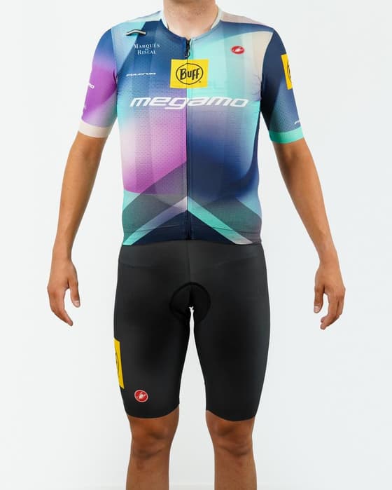 Salopette Castelli Buff Megamo 2025 Competizione 2 Kiss nero