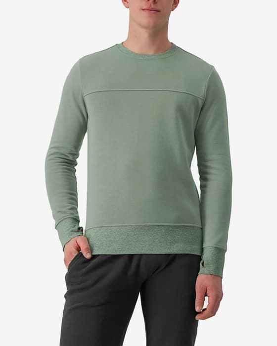 Sudadera Castelli Logo verde pálido