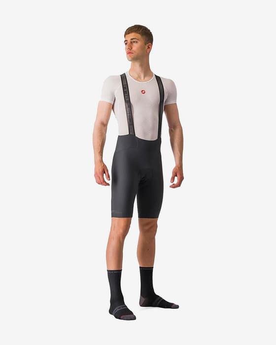 Castelli Espresso Bib Shorts Dark Grey