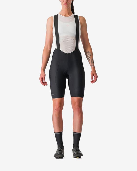 Castelli Espresso DT Bib Shorts Black Women