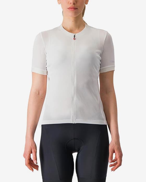 Maillot Castelli Libera manche courte ivoire femme