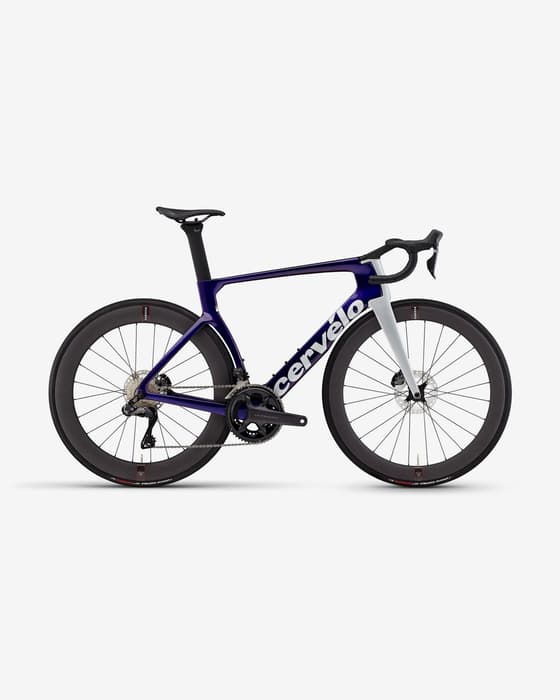 Bicicleta Carretera Cervélo S5 Shimano Ultegra Di2 azul blanco