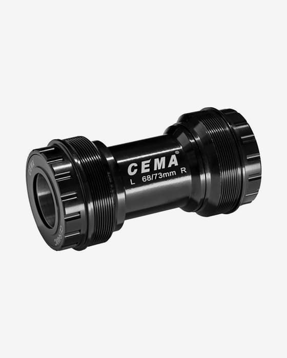 Eje de pedalier Cema T47 para Shimano acero