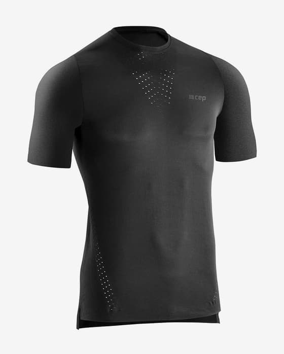 Camiseta CEP Run manga corta negro