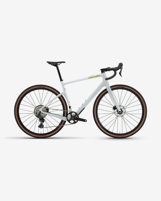 Bicicleta Gravel Cervélo Áspero Shimano GRX 610 blanco