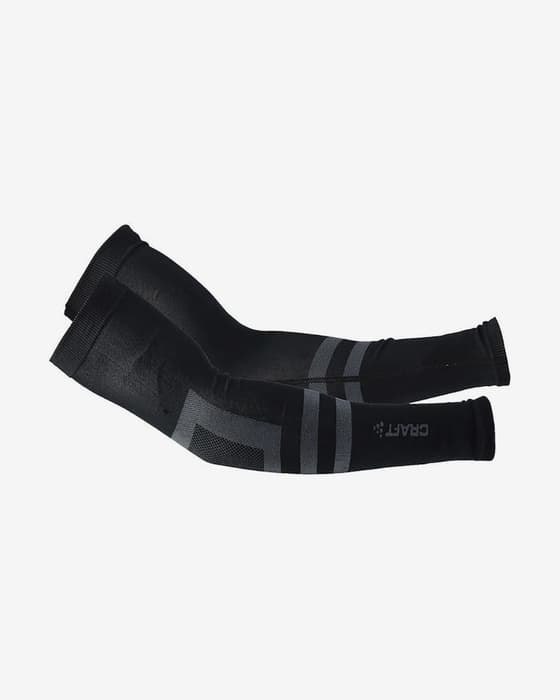 Craft Seamless Arm Warmers Black Grey