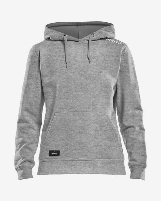 Sweatshirt à capuche Craft Community gris femme