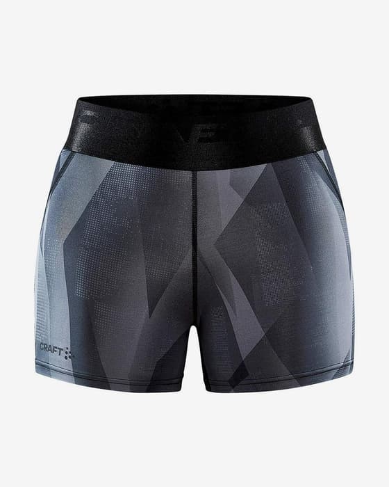 Pantalón corto Craft Core ESSence negro gris mujer