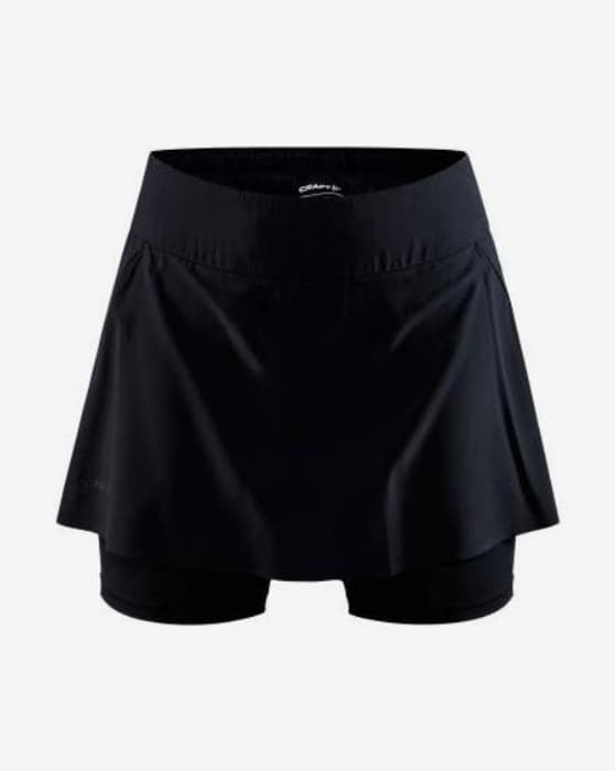 Pantalón corto Craft Pro Hypervent 2 in 1 Skirt negro mujer