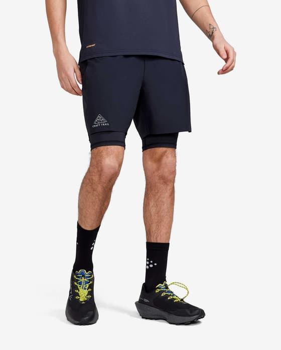Short Craft Pro Trail 2 In 1 noir