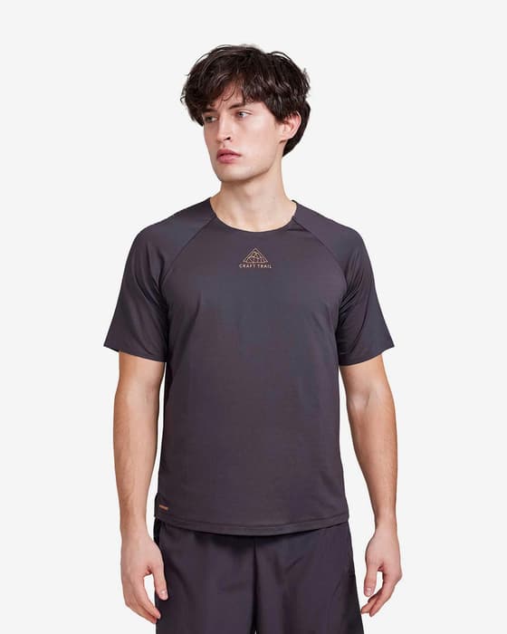Camiseta Craft Pro Trail SS manga corta negro claro