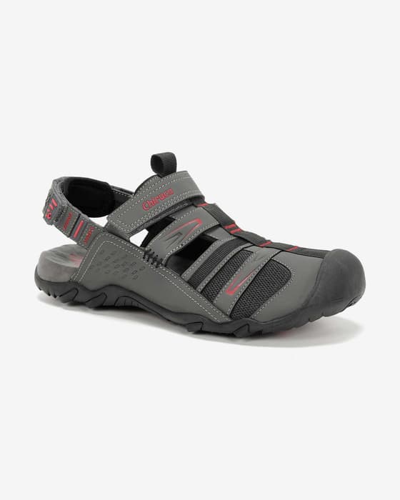 Sandalias Chiruca Adriatico gris rojo