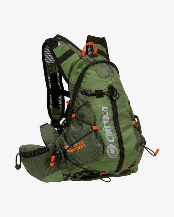Mochila Chiruca Caza 11L verde camuflaje