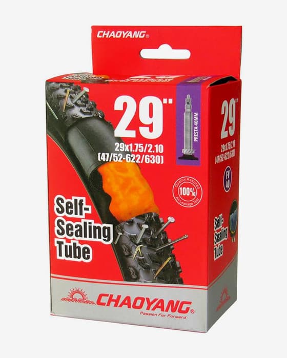 Câmara de ar Chaoyang CYT Selante 29x1.75/2.10 válvula Presta 40 mm