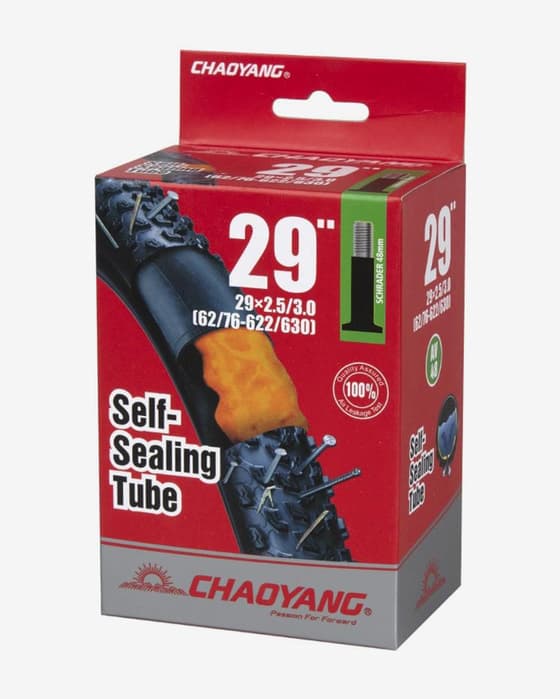 Câmara antifuros Chaoyang 29x2.50/3.00 válvula Schrader 48 mm