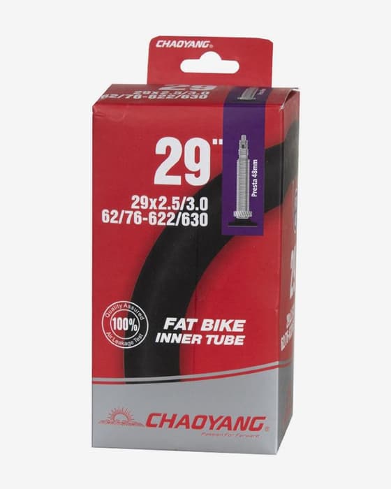 Câmara de ar Chaoyang 29x2.50/3.00 válvula Presta 48 mm preto